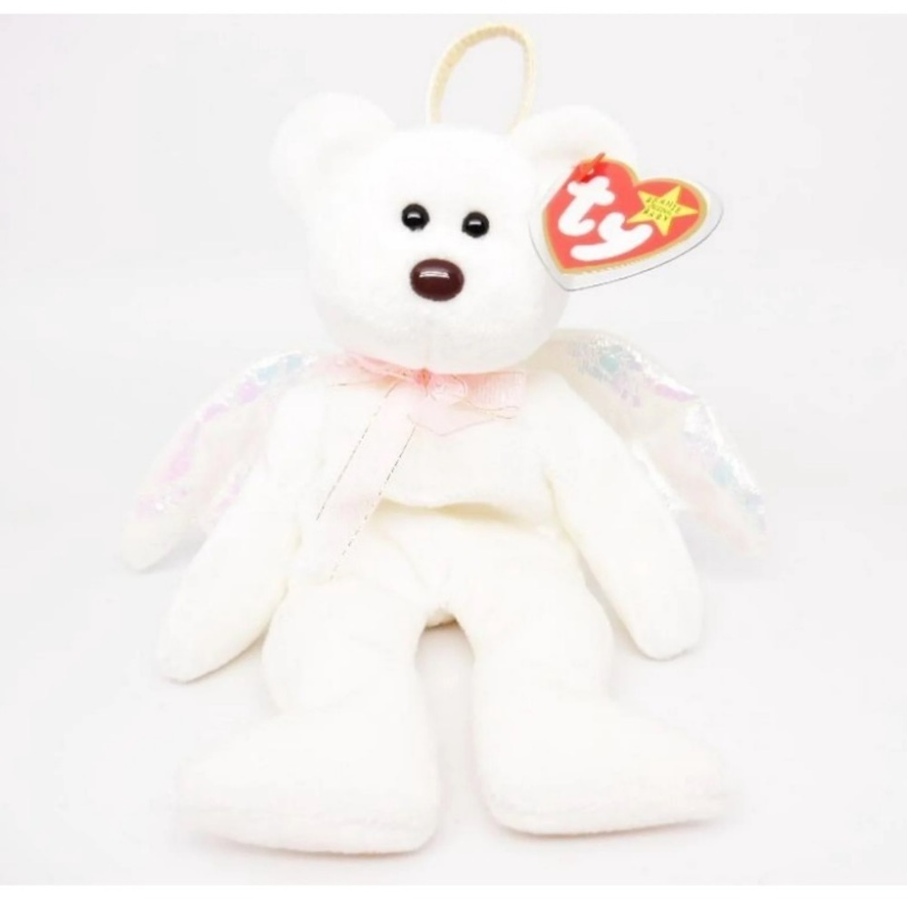Ty Beanie Baby Halo Bear NWT